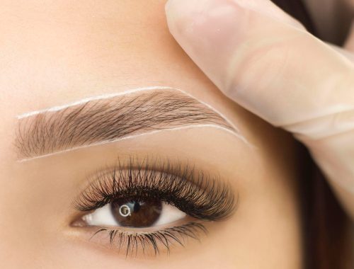 eye-and-eyebrow-close-up-marking-with-white-pencil-permanent-makeup-staining-with-henna-paint